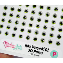 Olhos Resinados Mike Wazowski 02 - comprar online