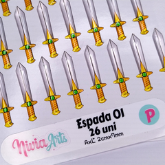 Apliques Resinado Espada 01