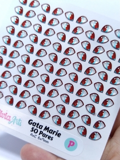 Olhos Resinados Gata Marie - comprar online