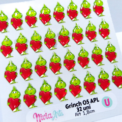 Apliques Resinado Grinch 05 APL - comprar online
