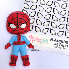 Olhos Resinados Homem Aranha 01 - comprar online