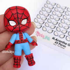 Olhos Resinados Homem Aranha 01