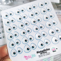 OLHOS RESINADOS PINTADINHA ESPECIAL - comprar online