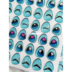 Olhos Resinados Stitch 03 na internet