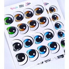 Olhos Resinados 021 - Feltro e E.V.A - comprar online