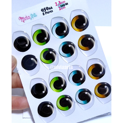 Olhos Resinados 959na - Feltro e E.V.A - comprar online