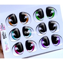 Olhos Resinados 3037na - Feltro e E.V.A - comprar online