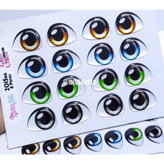 Olhos Resinados 2015na - Feltro e E.V.A - comprar online