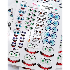 Olhos Resinados Divertidamente 1 MISTA