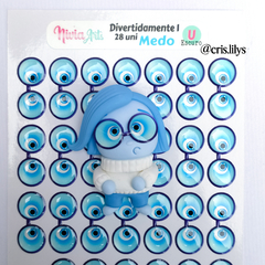 Olhos Resinados Divertidamente 1 - TRISTEZA na internet