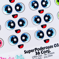 Olhos Resinados Super Poderosas 03 na internet