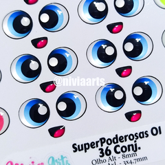 Olhos Resinados Super Poderosas 01 na internet