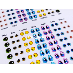 Olhos Resinados Personagens Diversos 01 (Personagens únicos) - comprar online