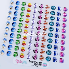 Apliques Resinados Emoções 01