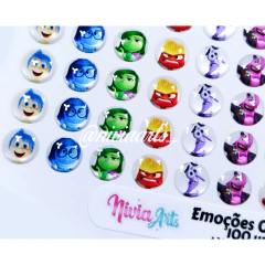 Apliques Resinados Emoções 01 - comprar online