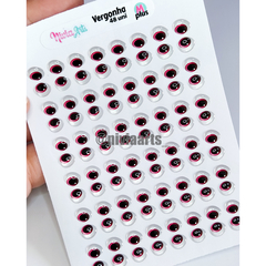 Olhos Resinados Divertidamente PARA OS MOLDES "M" DA REJANE KESIA na internet
