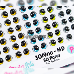 Olhos Resinados 3019na - MD na internet