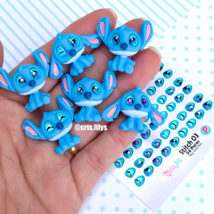 Olhos Resinados Stitch 03 na internet