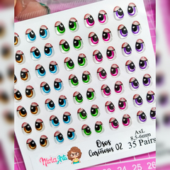 Olhos Resinados Carinhosos 02 (50% off)