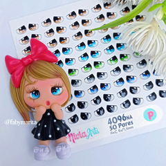 Olhos Resinados 4096na - Nivia Arts