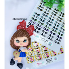 Apliques Resinado Escolar 13 - Nivia Arts