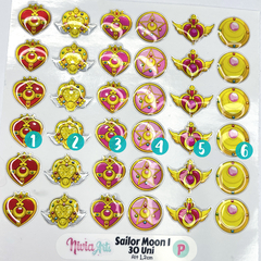 Apliques Resinado Sailor Moon 1