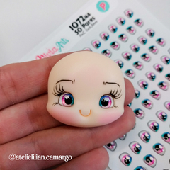 Olhos Resinados 1072NA na internet