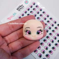 Olhos Resinados 1073NA - comprar online