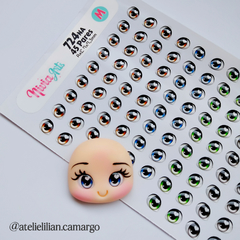 Olhos Resinados 724NA - comprar online