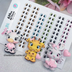 Olhos Resinados 639NA - Nivia Arts