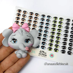 Olhos Resinados 675NA na internet