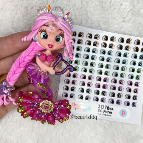 Olhos Resinados 2076NA