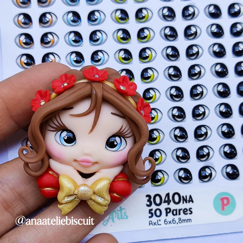 Olhos Resinados 3040na