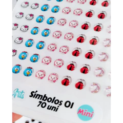 Apliques Resinados Símbolo 01 - comprar online