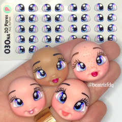 Olhos Resinados 030NA