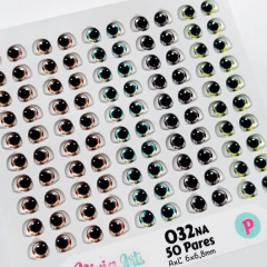 Olhos Resinados 032NA - comprar online