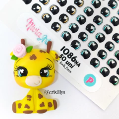 Olhos Resinados 1086NA - comprar online