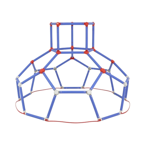 Playground Infantil Dome Climber Cúpula Bel Azul e Vermelho