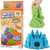 Massinha Areia Cinética Divertida Sensorial + Moldes De Dinosssauro - Dm Toys