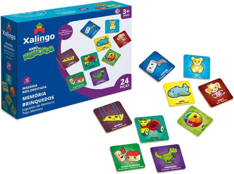 Jogo Da Memória Brinquedos - Xalingo