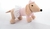 Sasha Cachorro Salsicha Bege e Rosa - Zip Toys - comprar online