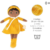 Minha Primeira Boneca Naomie - 25 Cm - Kaloo na internet