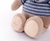 Urso Tom Bege e Azul - Zip Toys - loja online