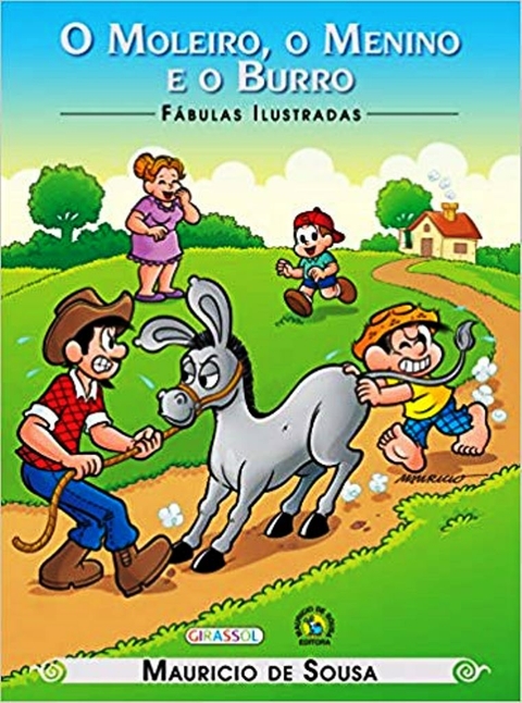 Livro O Moleiro, O Menino E O Burro - Fabulas Ilustradas