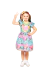 Vestido Mariquinha Infantil - TAM: GG - comprar online