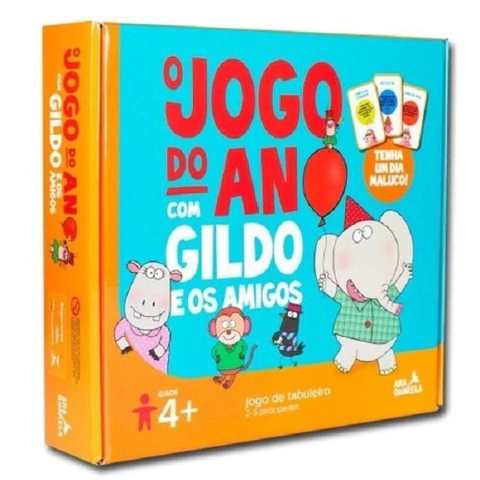 Tabuleiro Gildo - O jogo Do Ano - Araquarela