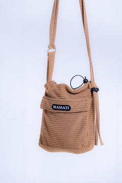 Shoulderbag "Cotelê Bege"