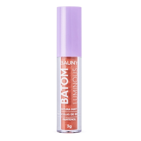 Batom Líquido Luminous (Honey luminous) 3g - Bauny