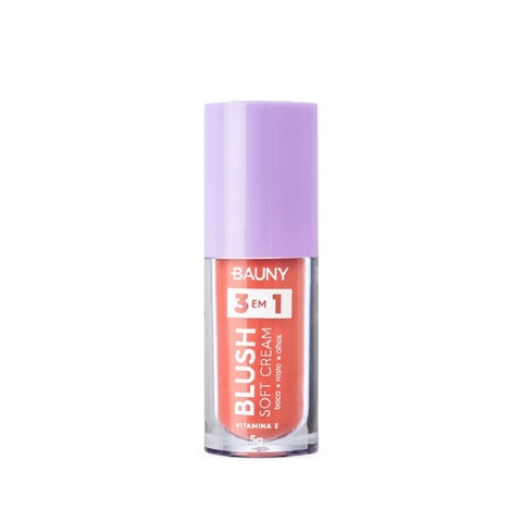 Blush Líquido Soft Cream 3 em 1 (Wishes) 5g - Bauny