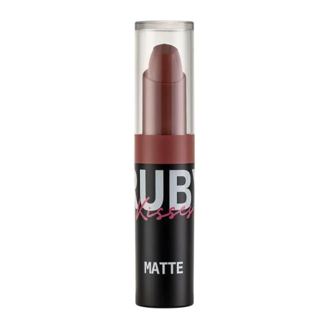 Batom Matte Nude Rose - Ruby Kisses